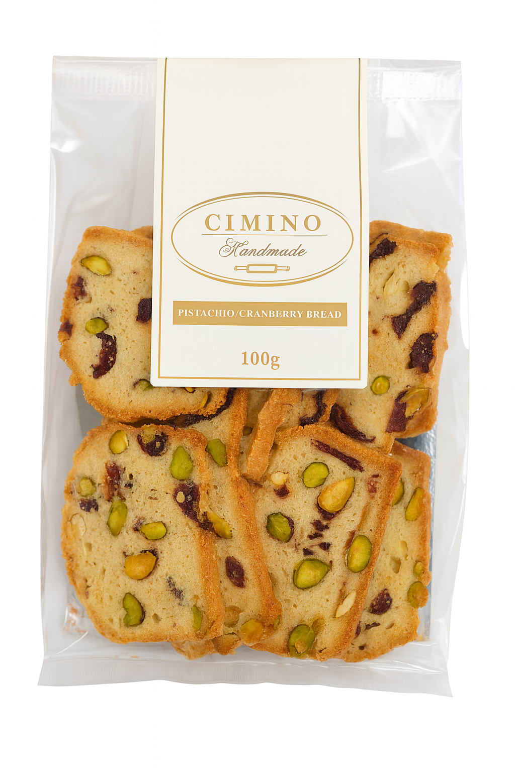 Pistachio/Cranberry Plain Bread
